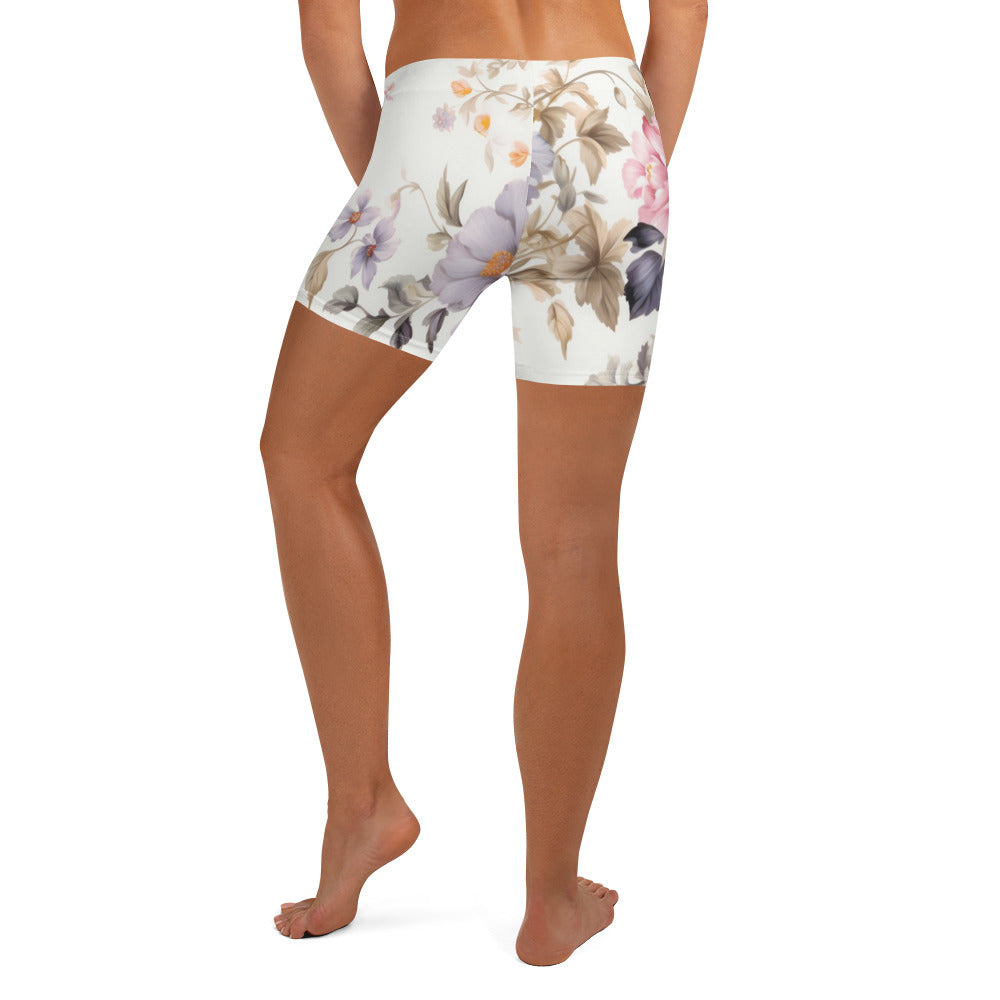 Floral Whisper Booty Shorts