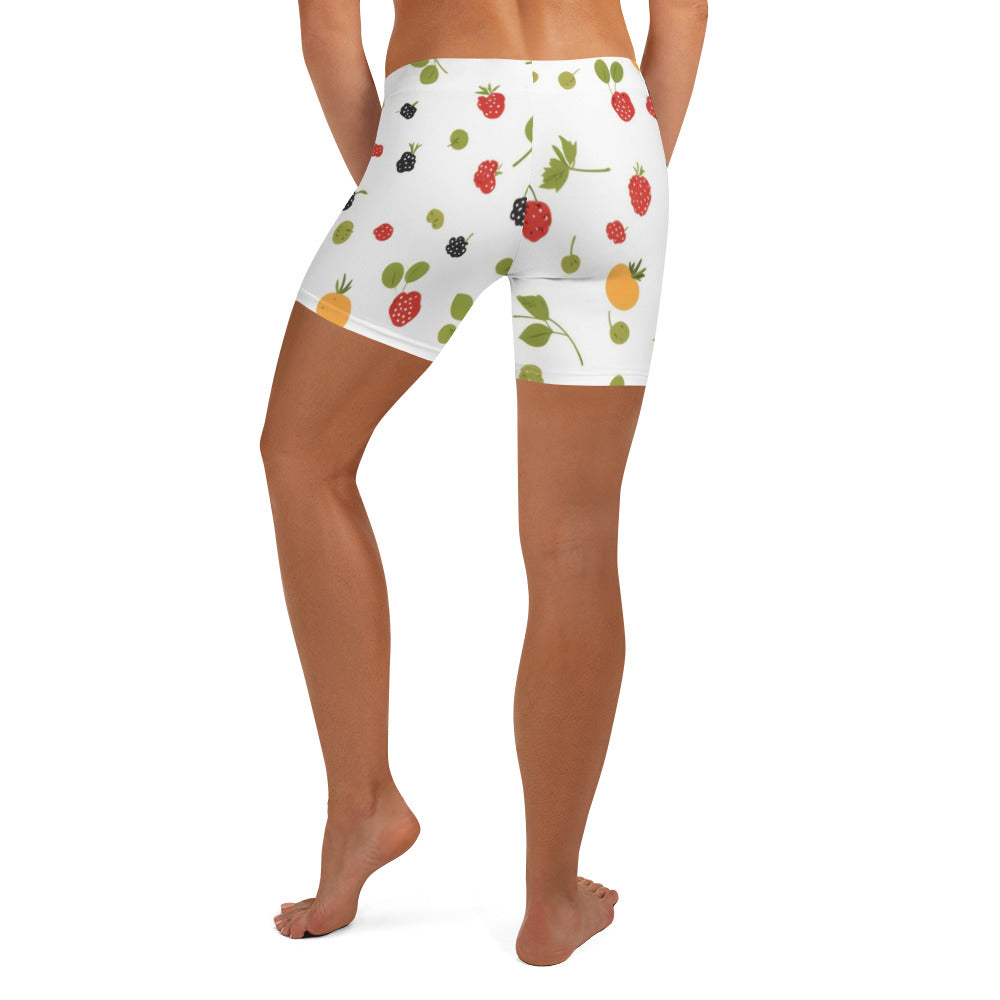 Fruit Blast – Booty-Shorts mit Blumenmuster