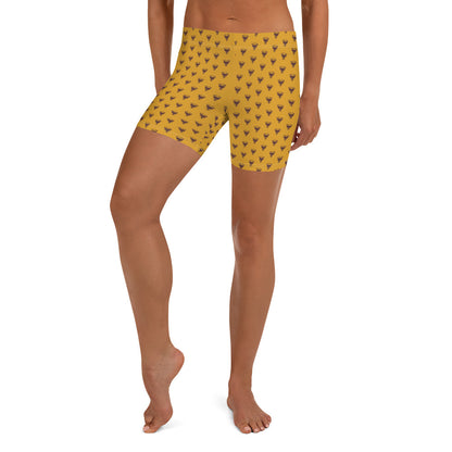 Mustard Splash Booty Shorts