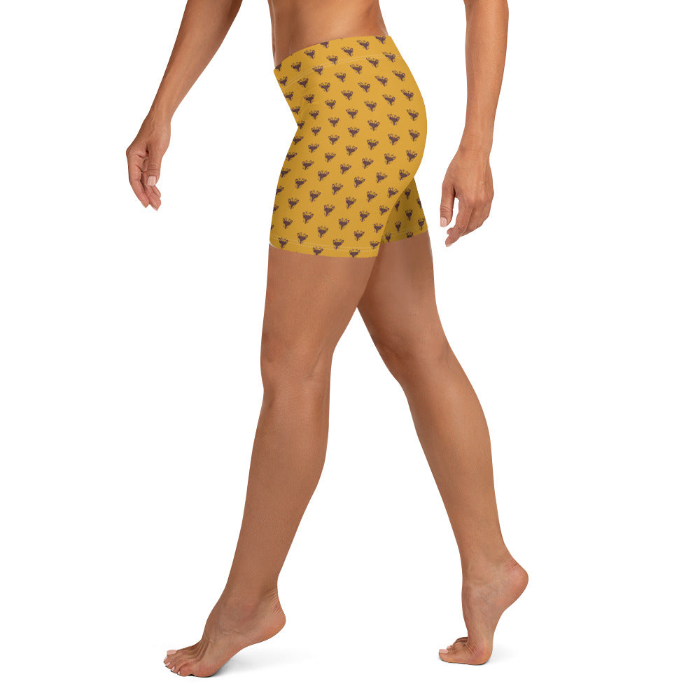 Mustard Splash Booty Shorts