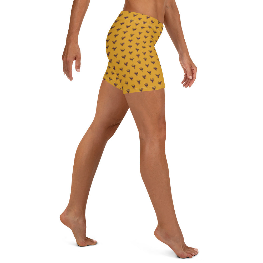 Mustard Splash Booty Shorts