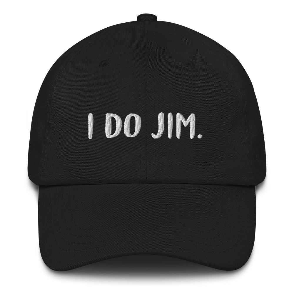 Pump up your style with our I DO JIM Gym Hat – because your workout deserves a touch of playful pizzazz! 🏋️‍♂️🌟