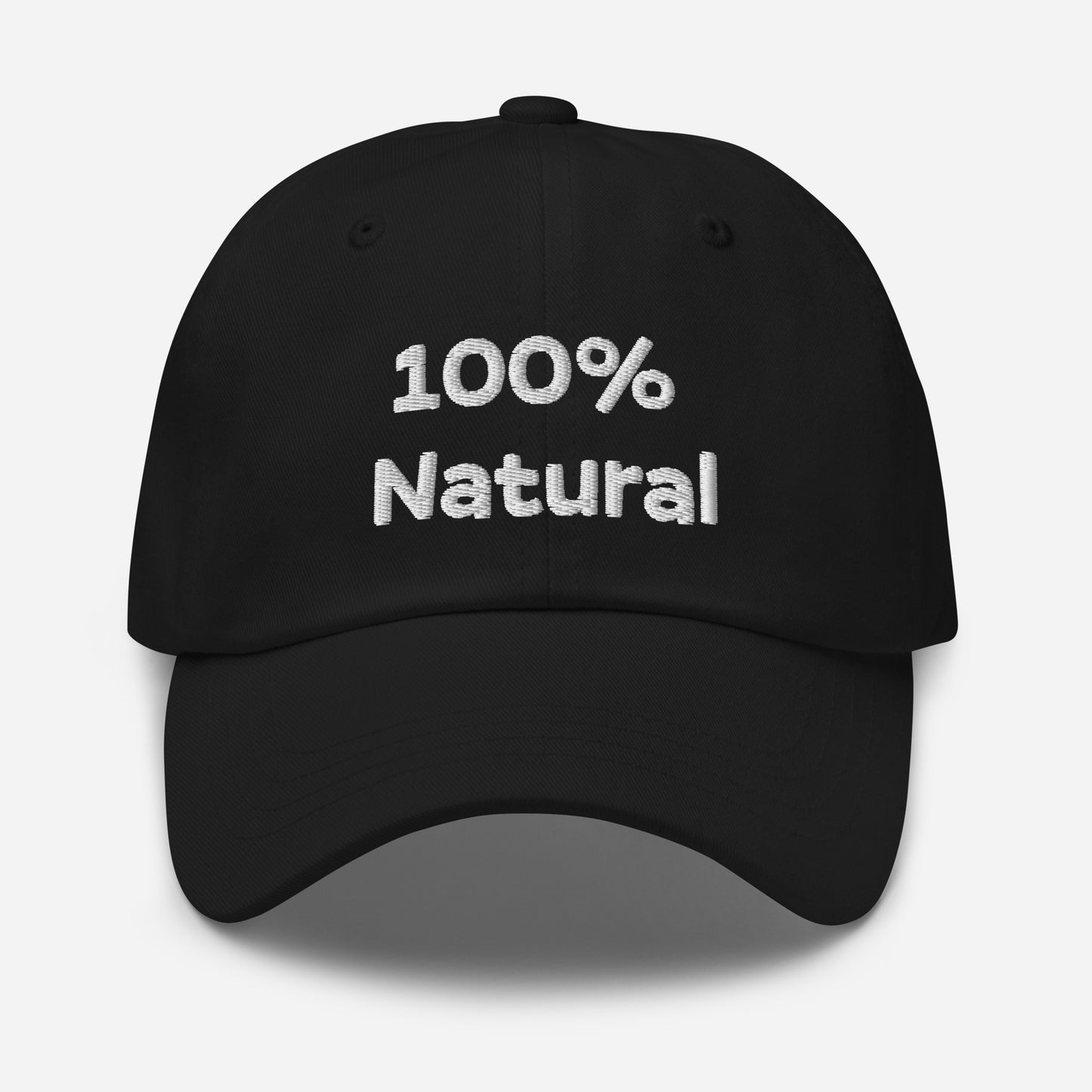 "100% Natural" Dad Hat