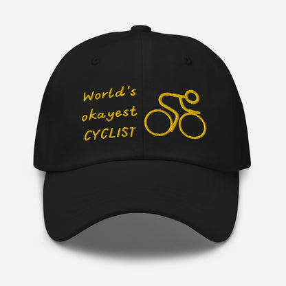 World's Okayest Cyclist Hat