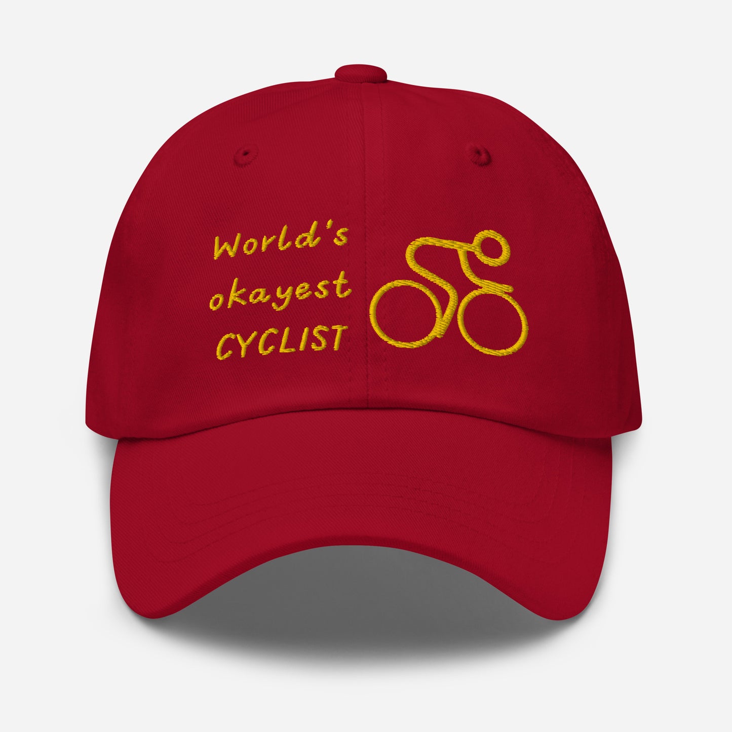 World's Okayest Cyclist Hat