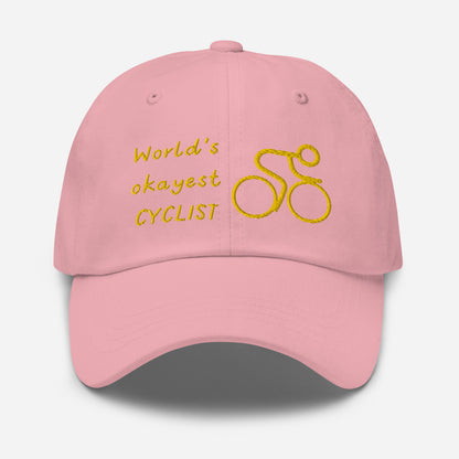 World's Okayest Cyclist Hat