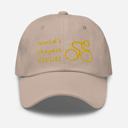 World's Okayest Cyclist Hat