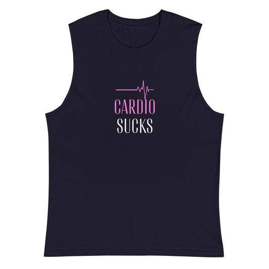 CARDIO SUCKS Muscle Tank-Top