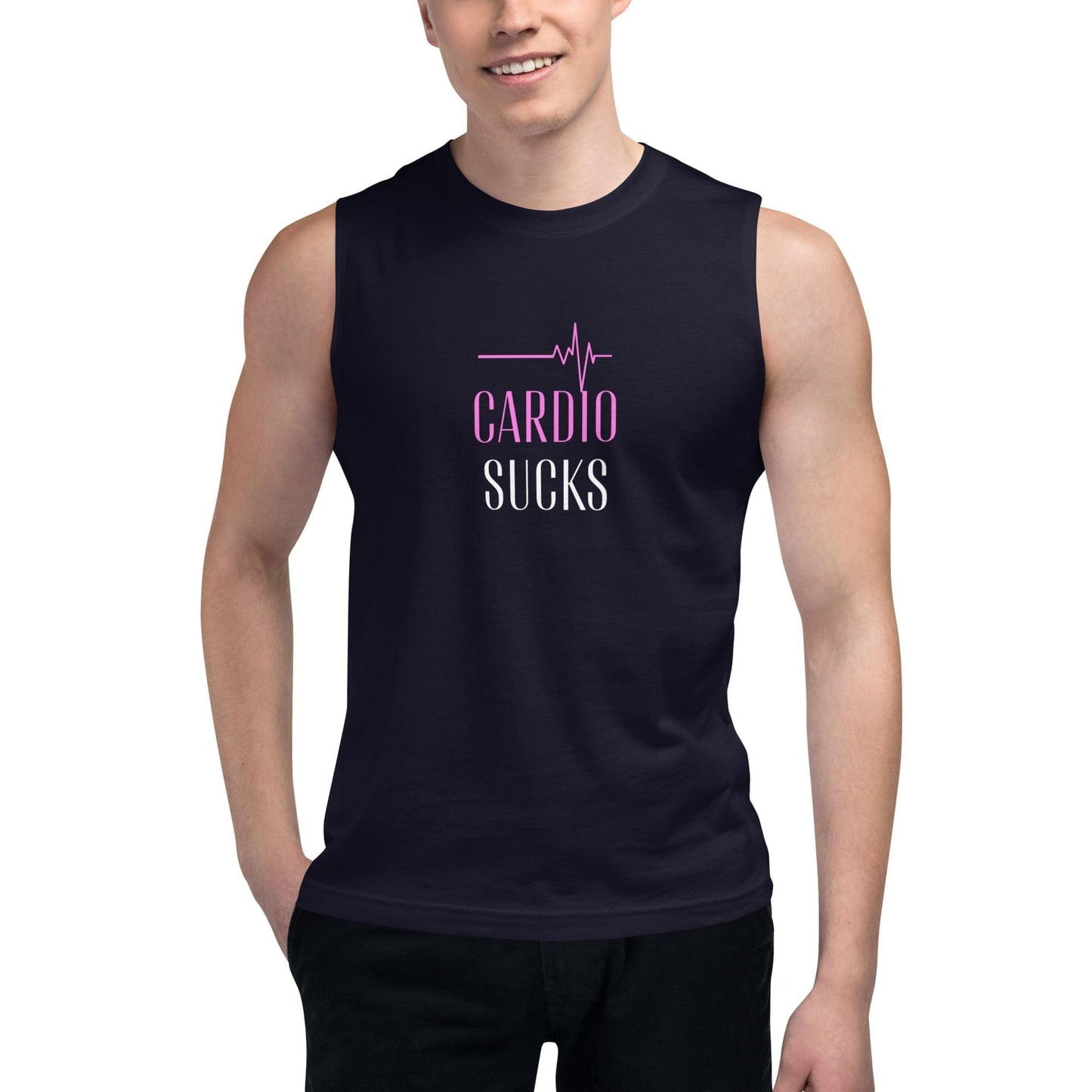 CARDIO SUCKS Muskel-Tanktop