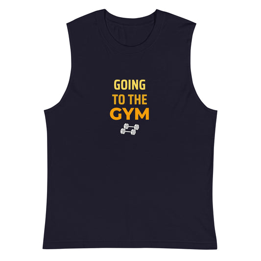 Ir al gimnasio Camiseta sin mangas muscular