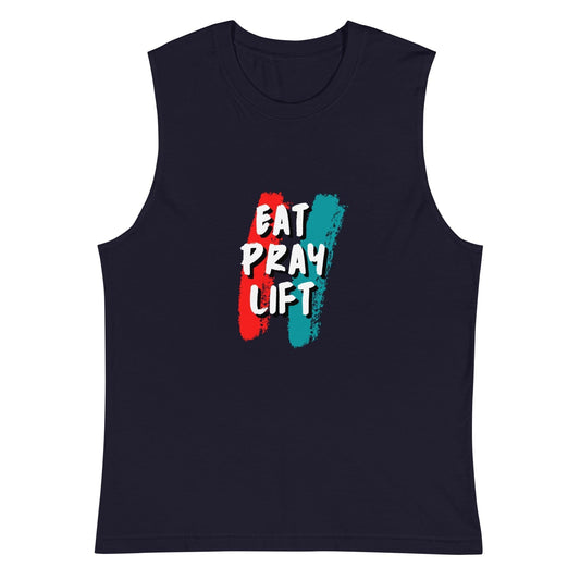 EAT PRAY LIFT Muscle Tank Top