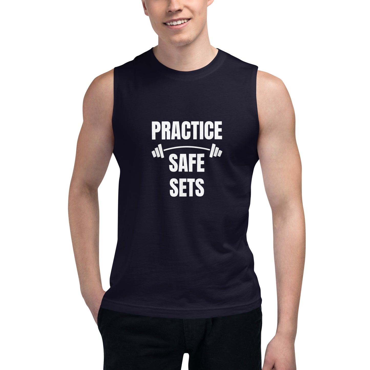 practice safe Muscle Shirt