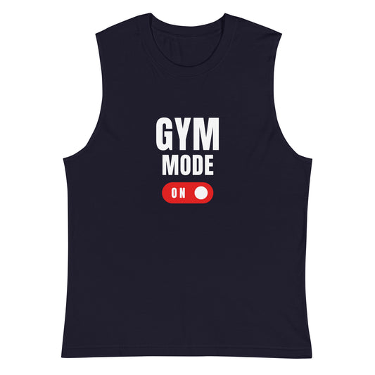 Gym Mode ON Muscle Tank-Top