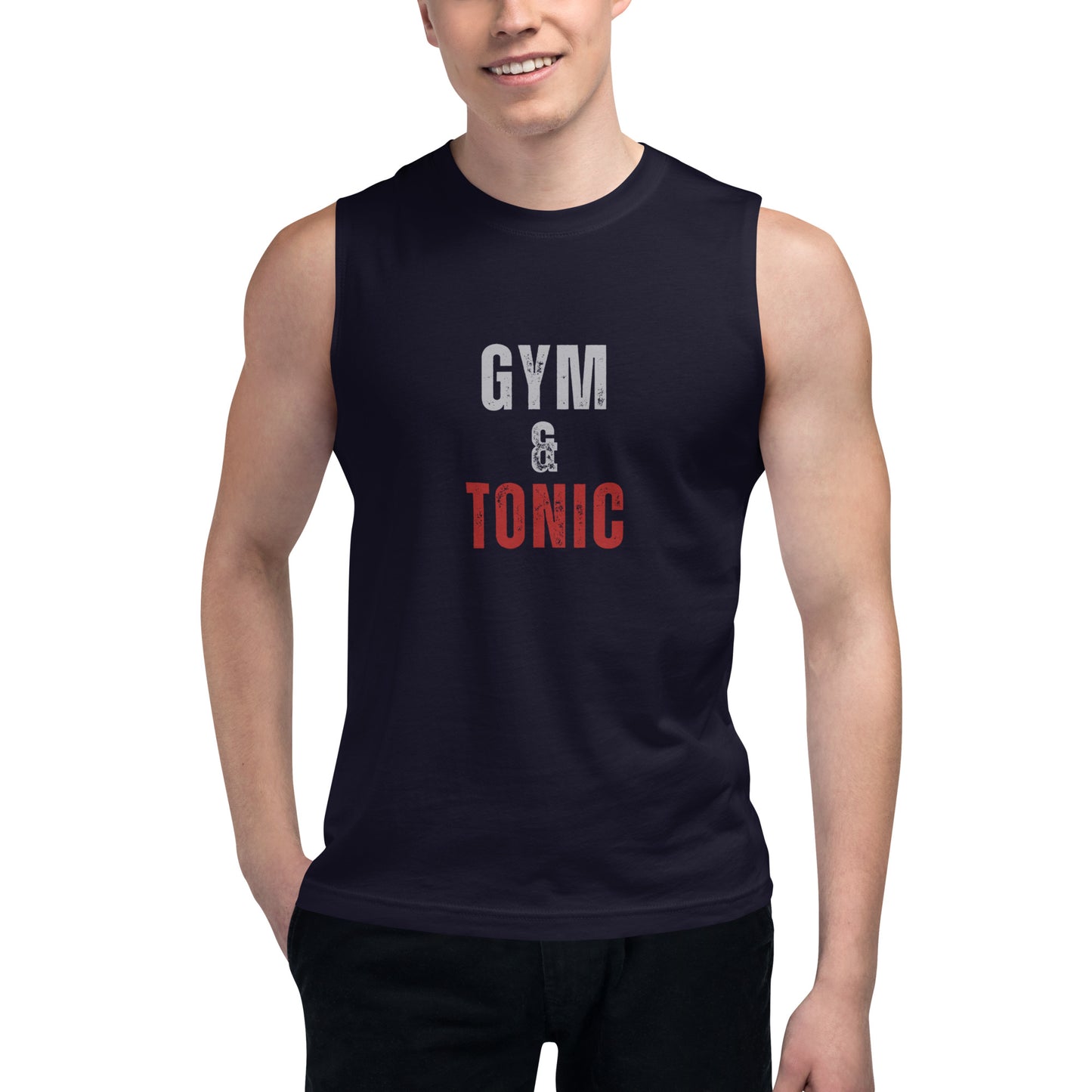 Gym & Tonic Muscle Tank-Top