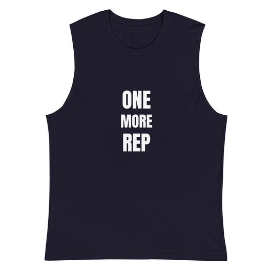 one more rep Muscle Shirt