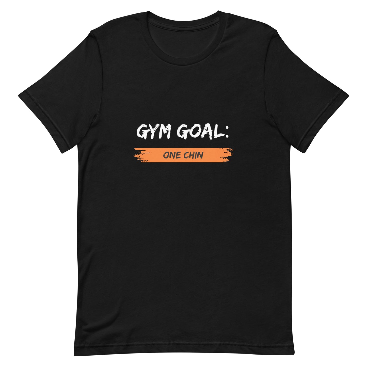 Gym-Ziel: Ein Kinn-T-Shirt