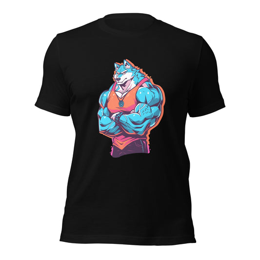 Camiseta Lobo Musculoso