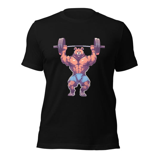 Camiseta con osito musculoso