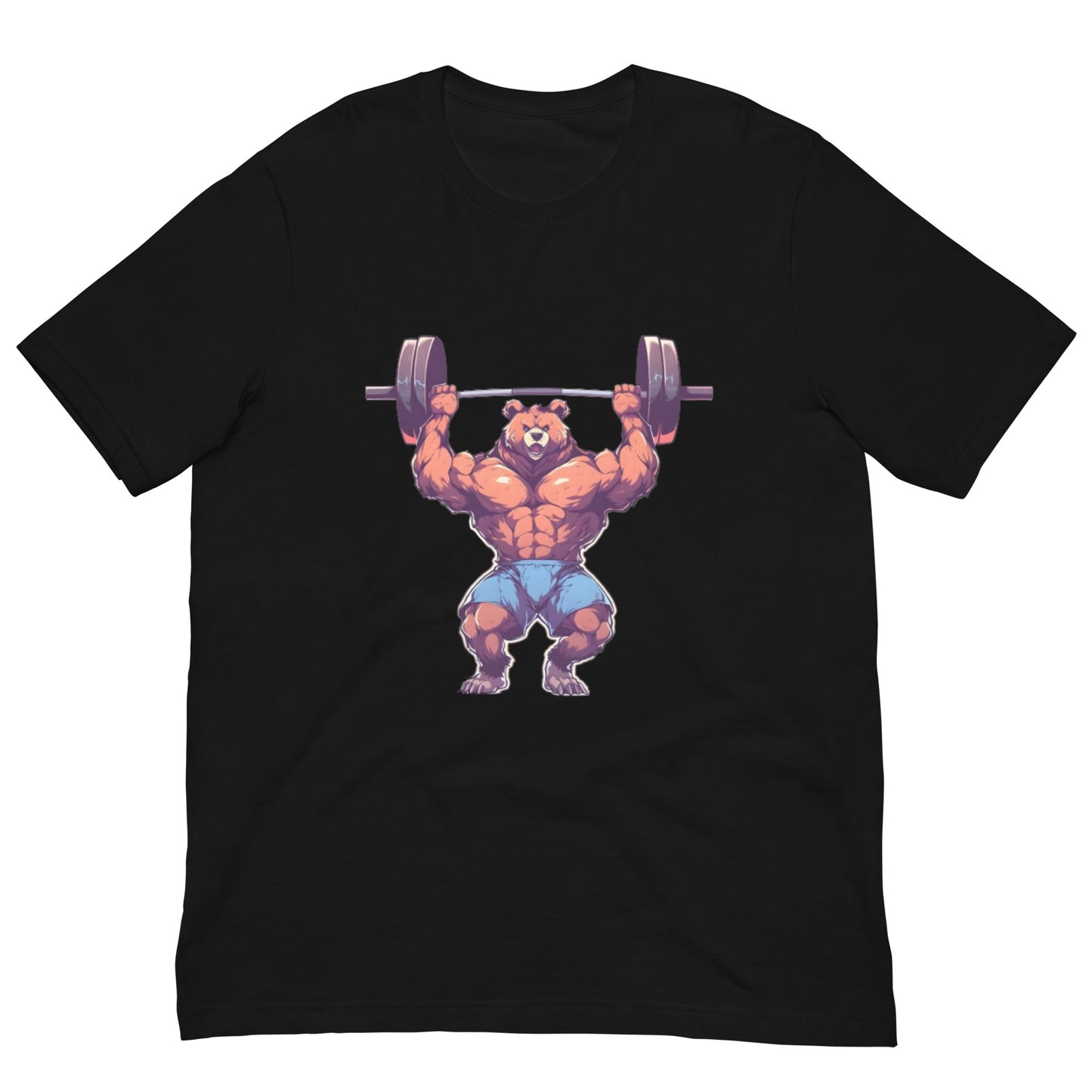 T-Shirt mit Muskelbär
