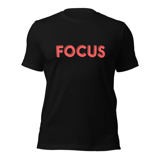 FOCUS T-shirt | Motivational Gym Tee