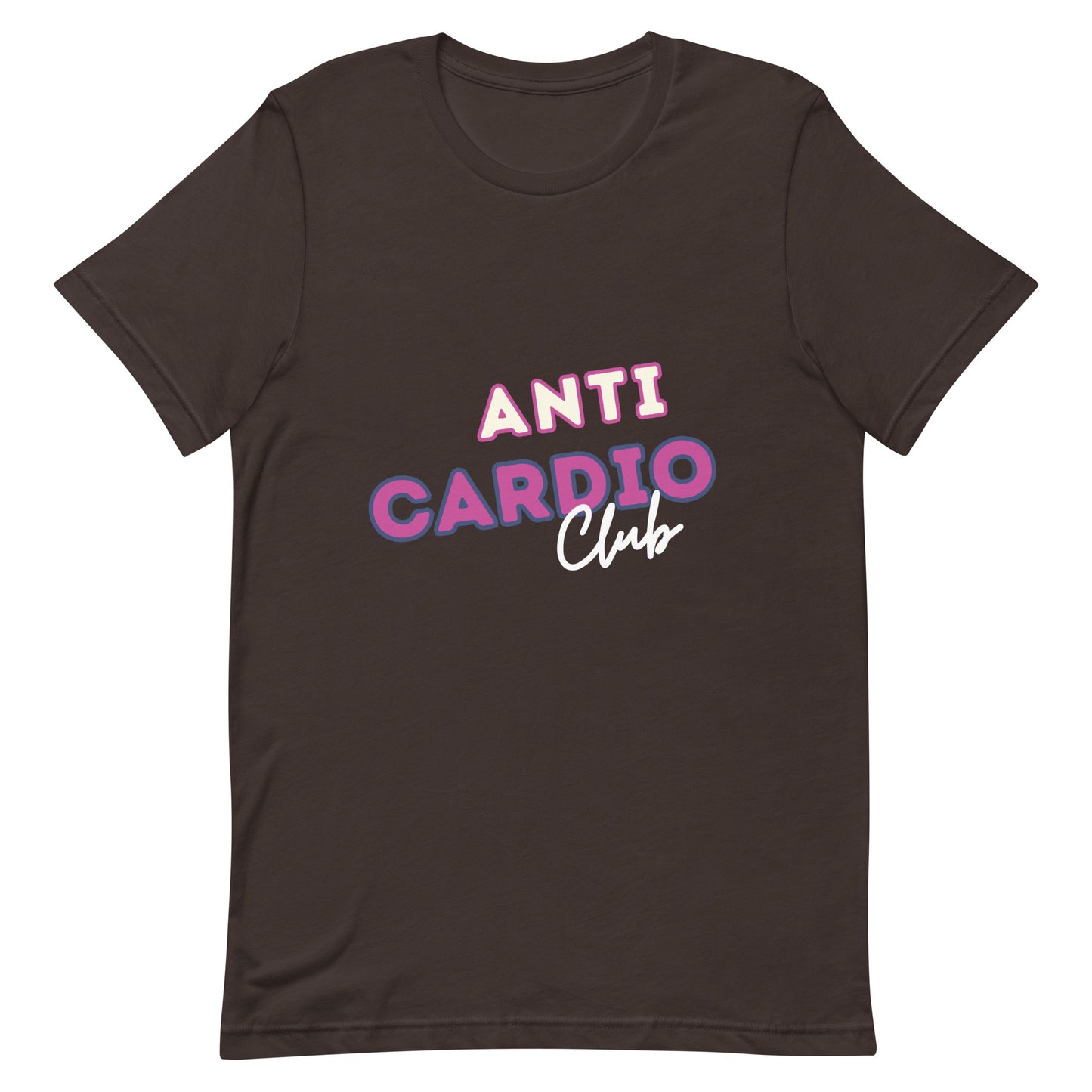 ANTI CARDIO CLUB Workout Tshirt for Women