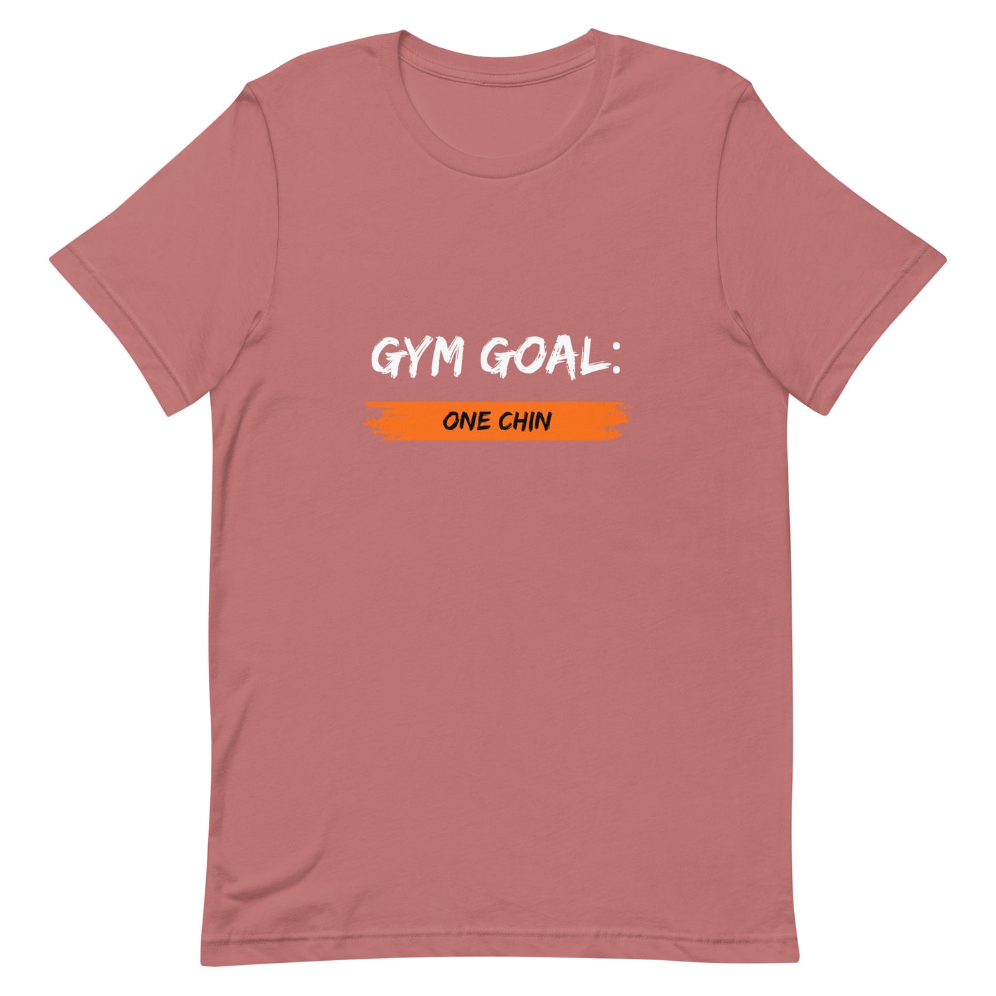 Gym-Ziel: Ein Kinn-T-Shirt