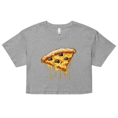 MELTING PIZZA Women’s Crop Top