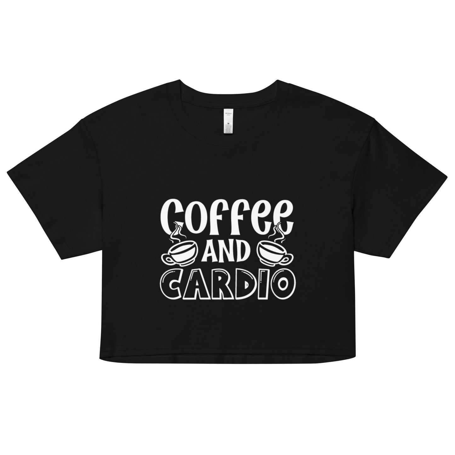 Coffee & Cardio Crop Top