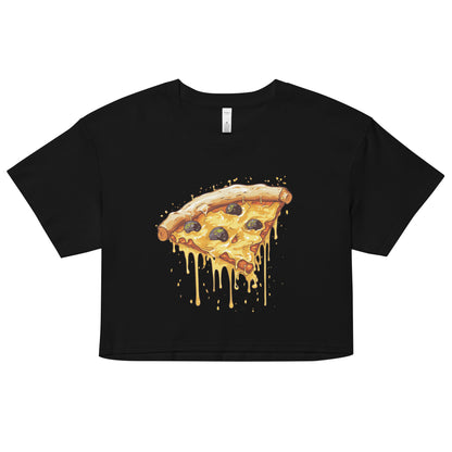 MELTING PIZZA Damen Crop Top