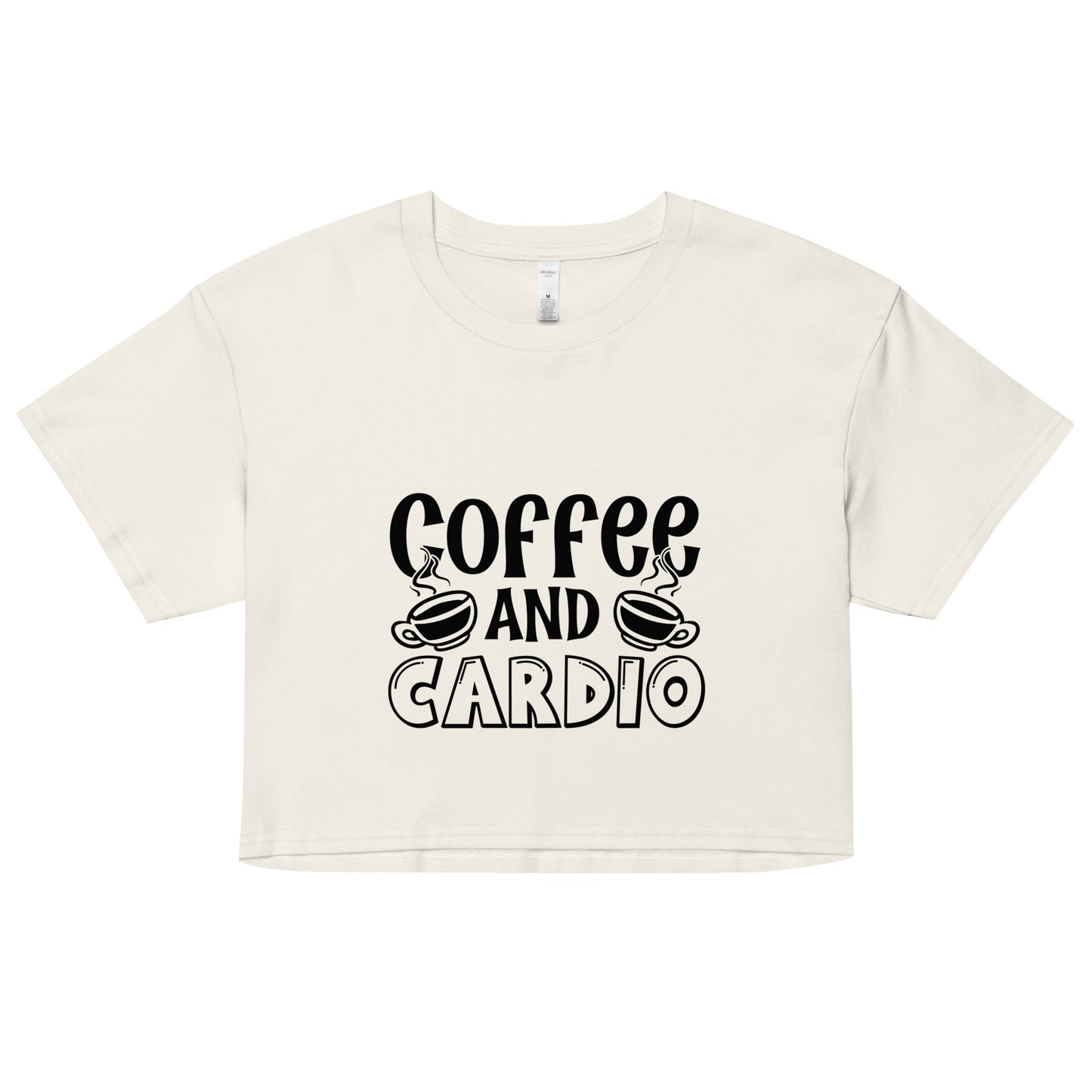 Coffee & Cardio Crop Top