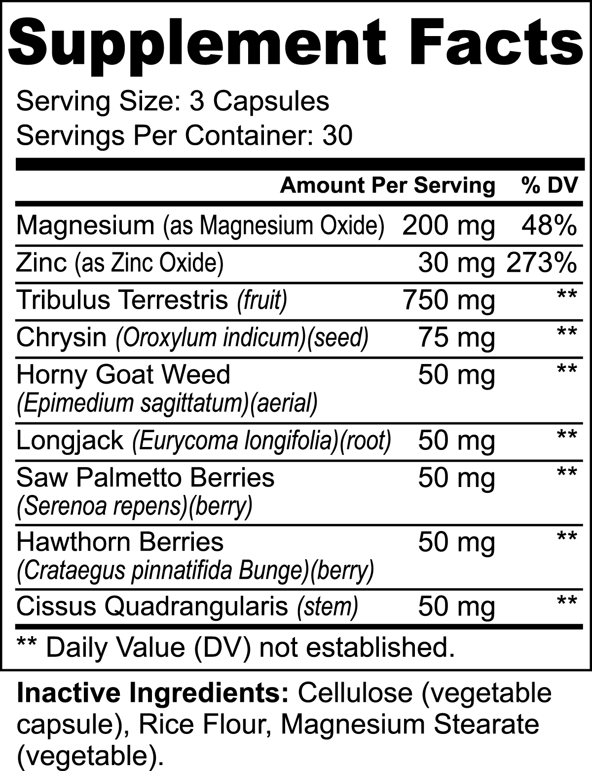 Testosterone Booster Capsules